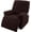 Chocolate, variant on XUELC Stretch Recliner Chair Covers 3-Piece Set, Elastic Slipcover for Reclining Sofa