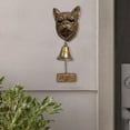 thumbnail image 2 of 1x Decorative Doorbell Shape Vintage Dog Welcome Door Head Bell Rustic, 2 of 8