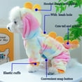 thumbnail image 4 of UOSIA Dog Tiger Halloween Costume Warms Hooded Coat Pet Winter Clothes, 4 of 6