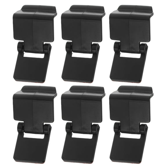 Hemoton 6pcs Reptile Terrarium Lid Clips Aquarium Tank Lid Clamps Locking Buckles for Turtle Snake Fish Tanks and Terrariums