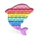 thumbnail image 2 of Delfín Empuje Burbuja Sensorial Autismo Alivio Estrés Silicona Fidget (Arco Iris) Likrtyny juguetes de los niños, 2 of 9