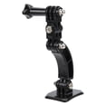 thumbnail image 2 of Helmet Camera Mount, Lightweight Easy To Carry Strong Plastic Helmet Camera Holder With Wrench For Mountain Bikes For Action Camera, 2 of 8