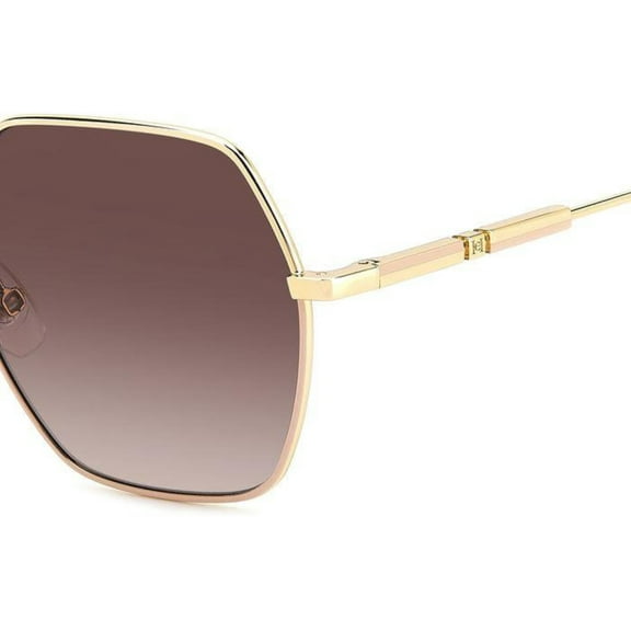 CAROLINA HERRERA Sunglass frames HER 0183/S WOMAN 55.000/18.000/145.000 BKU GOLD NUDE