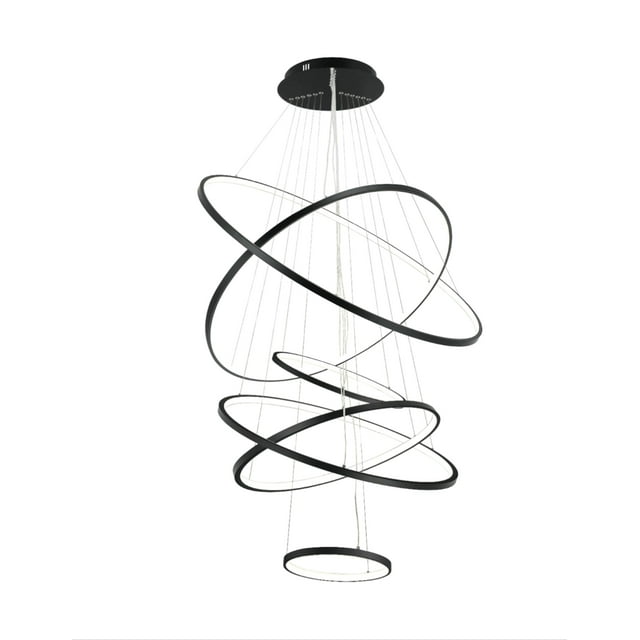 Candil Colgante Iluminacion Luz Vic Infinitum 6 Aros