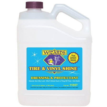 Wizards 11057 Tire and Vinyl Shine Dressing and Protectant - 1 (Best Interior Shine Product)