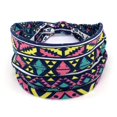 thumbnail image 2 of Banda para el cabello de ala ancha elástica deportiva con estampado a cuadros de estilo europeo y americano, diadema absorbente de sudor, pañuelo para la cabeza de yoga para mujer, 2 of 5