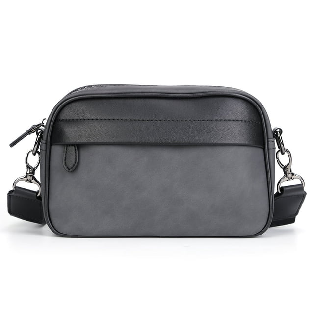 Sac Messager Homme Décontracté à Carreaux pour Voyage Travail