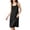 Black, variant on Lightweight Nightgowns for Women Zaewscy Women's Casual Home Wear Sleeveless Short Nightgown Pink Free Size