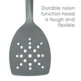 thumbnail image 3 of Rachael Ray Tools and Gadgets 2 Piece Lazy Flexi Turner and Scraping Spoon Kitchen Utensil Set, Gray, 3 of 6