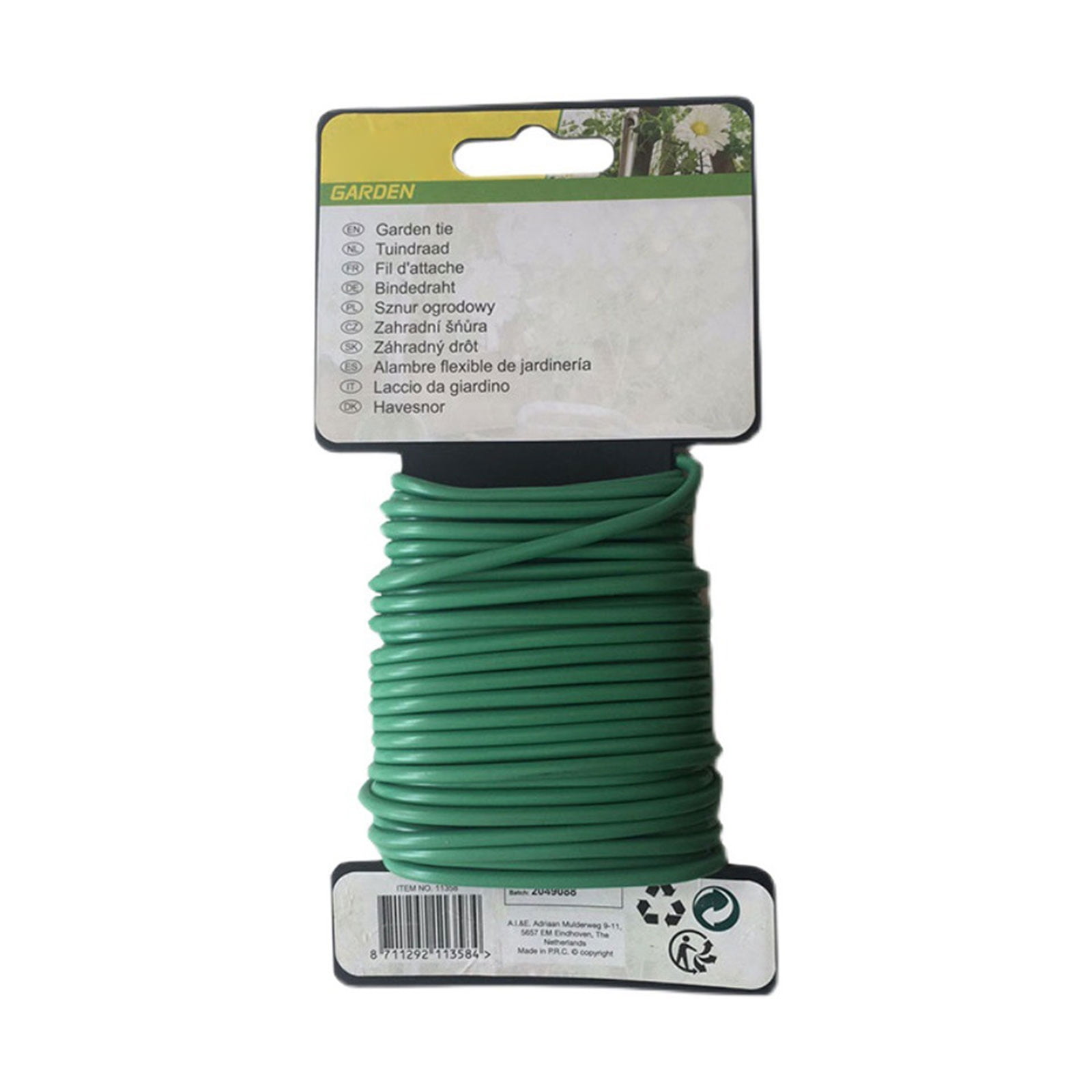 BELUPAI Gardening Diy Twist Tie ,PlasticCoated Plant Ties,Cable Ties