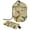 Multicolor 3, variant on PhooArto Travel Cosmetic Bags Barrel Makeup Bag, Multifunctional Toiletry Bucket Bags Round Organizer Storage Pocket, Forest Mushrooms and Butterflies