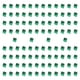 thumbnail image 1 of 100 bloques de cubos acrílicos, bloques de construcción educativos de seis lados, juego de mesa de aprendizaje, juguetes de entrenamiento sensorial verde, 1 of 8