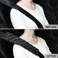 thumbnail image 4 of 2PCS Universal Car Seat Belt Pads Cover,Seat Belt Shoulder Strap Covers Harness Pad for Car/Bag,Soft Comfort Helps Protect You Neck and Shoulder from The Seat Belt Rubbing, 4 of 13
