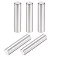 thumbnail image 5 of Uxcell Steel Pin 304 Stainless Steel Dowel Pin Cylindrical Shelf Support Pin 8mm X 35mm Silver 5pcs, 5 of 5