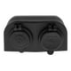 thumbnail image 3 of 4,2A Enchufe de Dual USb 12v Enchufe Dual Usb Cargador Socket + Cables Negro Partes de Coche Moto Automóvil Macarena Enchufe del enchufe de 12V, 3 of 8