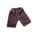 thumbnail image 4 of Pantalones cortos de mezclilla Strade Fareast Limited 1/12 Muñeca Masculina Negro, 4 of 8