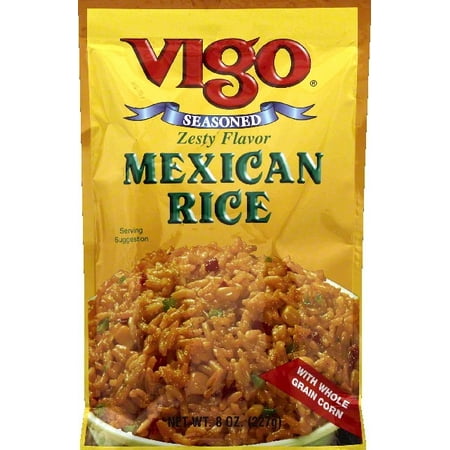 Vigo Mexican Rice, Seasoned, 8 Oz (Best Rice For Mexican Rice)