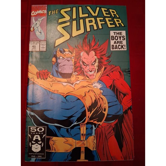 Silver Surfer #45 Comic Book