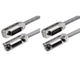 thumbnail image 2 of 2pcs 1M IE488 Gpib Data Cable Industrial-Grade Communication Transmission Cable Terminal Pci Industrial Control Cable,2 x GPIB cable,Gray, 2 of 7