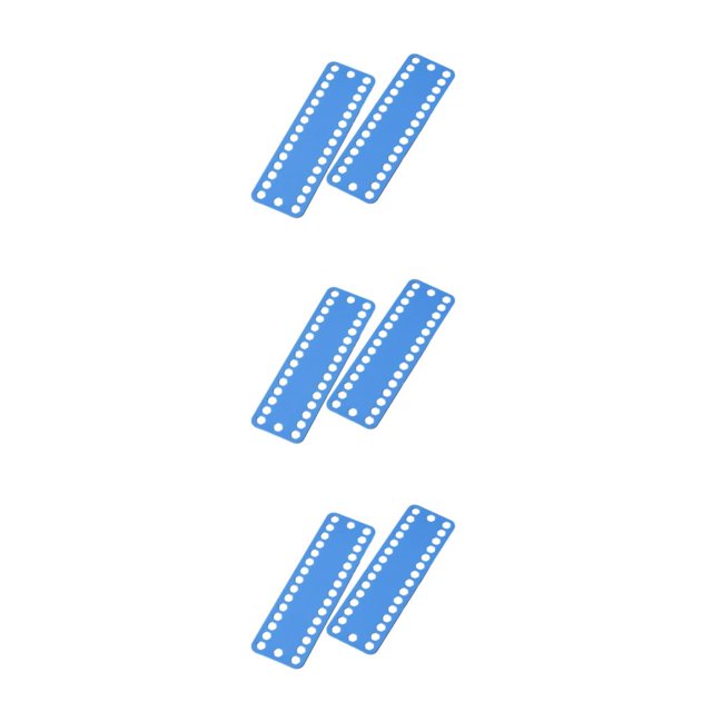 Destyer 1/2/3/5 2pcs ABS Ensures Durability In Portable Sewing And Embroidery Tool Durable Widely Stitch Row Line Tool Thread Good Gift blue Monolithic 3PCS