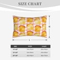 thumbnail image 5 of Haiem Pillowcase for Hair and Skin Queen - Tasty Toasts Printed Soft Pillowcase with Envelope Closure-20"x30", 5 of 8