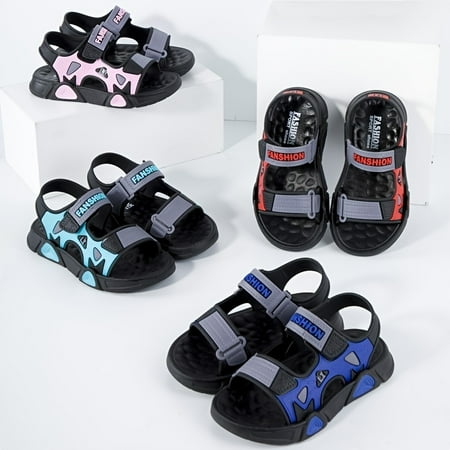 

ONKOUKOU Boys Casual Trendy Sandals Non-slip Soft Sole Lightweight Breathable PVC Shoes For Summer