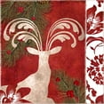 thumbnail image 2 of Sasha 15x15 White Modern Wood Framed Museum Art Print Titled - Forest Christmas III, 2 of 4