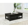 thumbnail image 2 of Concord 2-drawer Rectangular Coffee Table Distressed Java, 2 of 9