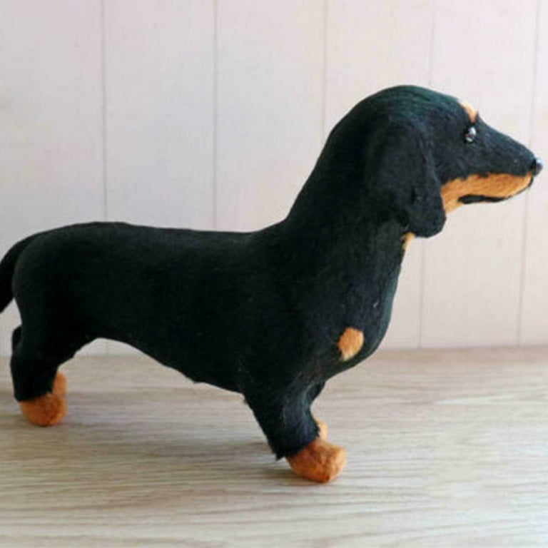 Realistic Simulation Dog Shape Toy Dachshund Stuffed Animal Plush