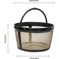 thumbnail image 4 of 1 Pcs Reusable Coffee Filter, 4 Cup Basket Coffee Filters Replacement Coffee Filter Permanent Filter Coffee Replacment Coffee Filter for Mr. Coffee Coffee Makers and Brewers, 4 of 6