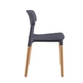 thumbnail image 3 of 4 Sillas Eames de comedor Estocolmo con patas de madera, estilo nórdico Midtown Concept gris Midtown Concept Sillas Estocolmo, 3 of 5