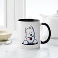 thumbnail image 4 of CafePress - Westie Doorway To My Heart Mug - 11 oz Ceramic Mug - Novelty Coffee Tea Cup, 4 of 4