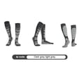 thumbnail image 3 of Calcetines de lana para senderismo Unisex Invierno Absorción de impactos para exteriores (Negro Gris claro) Ehuebsd Para estrenar, 3 of 4