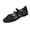 Black, variant on Women Strap Shoe Open Toe House Shoe Summer Lightweight Shoe Plus Size Solid Color