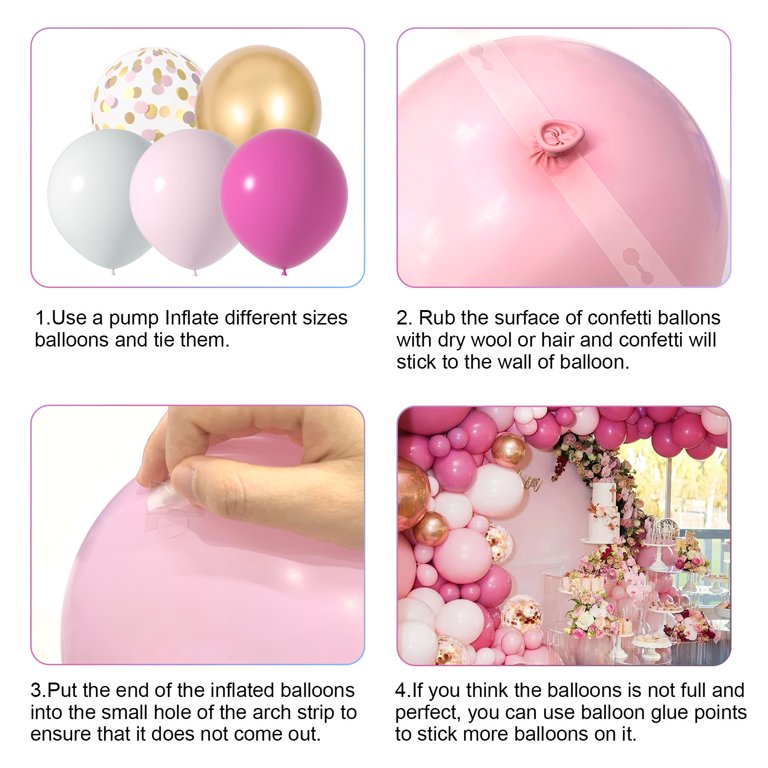 Creamsicle Balloon Arch - Pink Pastel Balloon Garland Kit