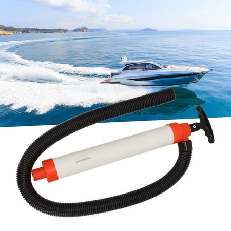 Elowen Hand Bilge Manual Bilge Pump Hand Portable Hand Pump Hand Bilge Pump for Yachts Fishing Boats Kayaks with Hose No Power Needed Compact Lightweight Sewage Discharge Pump