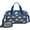 Blue Toned Dinosaur-1, variant on Women Men Gym Bag,BrightGreen Cartoon Dinosaurs Leaves Pattern Small Duffle Bag Spend the Night Bags for Women with Shoes Compartment Washbag,Detachable Shoulder Strap,19.7x8.3x11 Inches