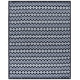 thumbnail image 2 of Safavieh Isaac Mizrahi Elyse Geometric Wool Area Rug, Gray/Black, 8' x 10', 2 of 10