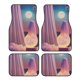 thumbnail image 1 of Balery Dreamy Moonlit Window Juego de 4 Alfombrillas para Auto, Revestimientos de Caucho Resistente, Diseño Antideslizante, 1 of 7