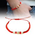 thumbnail image 3 of Woven Bracelet Couple Bracelet For Men And Women Benmingnian Childrens Red Hand Students Rope Gift Chinese, 3 of 7