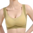 thumbnail image 5 of Sngxgn Strappy Sports Bra for Women Light Support Yoga Bra(Green,XXL), 5 of 5