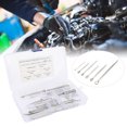 thumbnail image 4 of Cotter Pin Assortment Kit, Long Durability Split Pins Firm Fixation M1.6 M2.5 M3.2 M4  For  Auto Truck Garage Workshop Repair 90Pcs/Set, 4 of 8