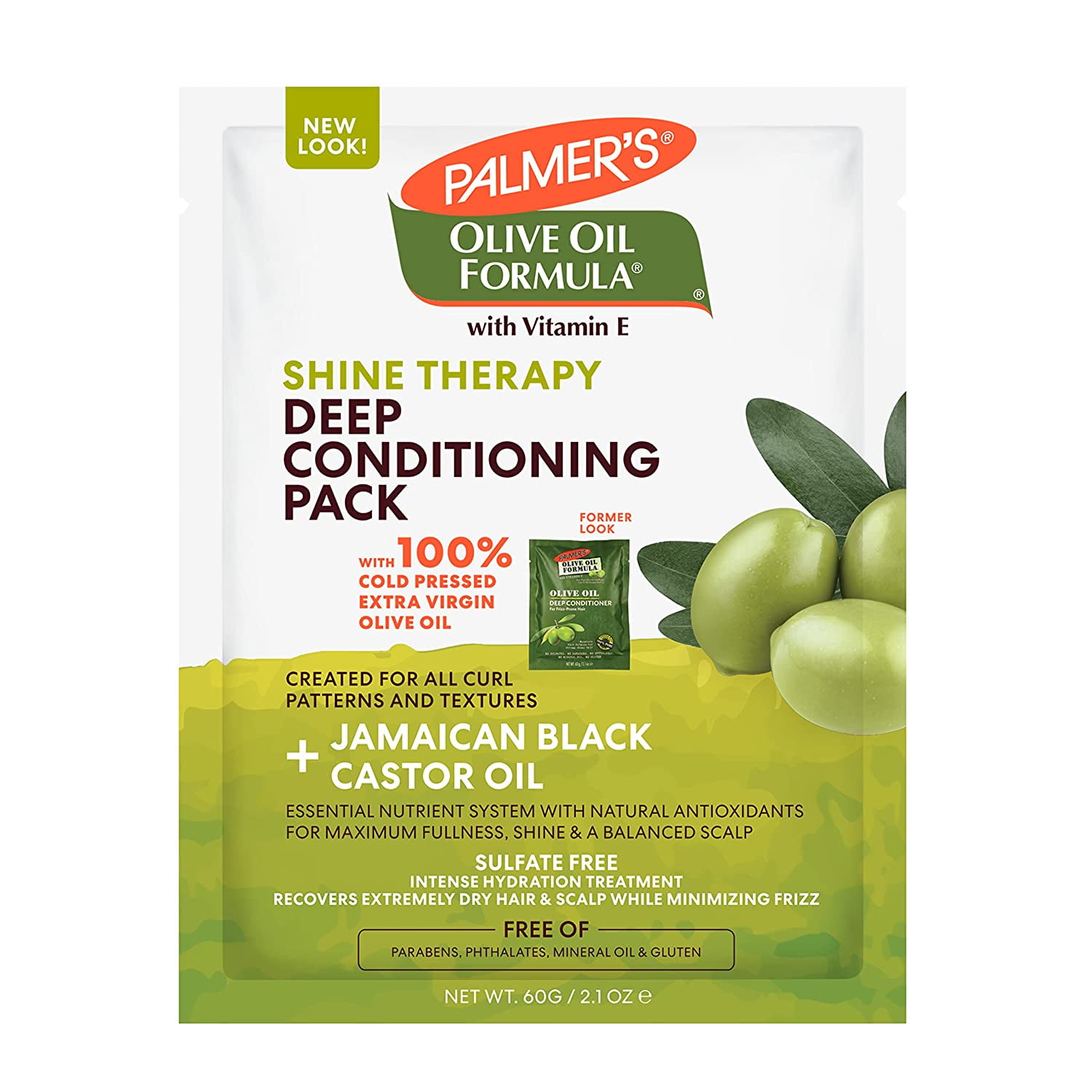 Palmer's Olive Oil Deep Conditioner Pack 2.1 Oz. * BEAUTY TALK LA *
