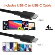 HyperGear 15622 SpeedBoost 25W PD USB-C Car Kit Black