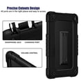 thumbnail image 2 of New Fire HD 8 / HD 8 Plus Tablet Case Kids Friendly 12 Gen 2022 , SOATUTO Shockproof Protective Case Built in Kickstand Shoulder Strap for Fire HD 8 Kids / HD 8 Kids Pro 10th Gen 2020 - Black+Black, 2 of 6