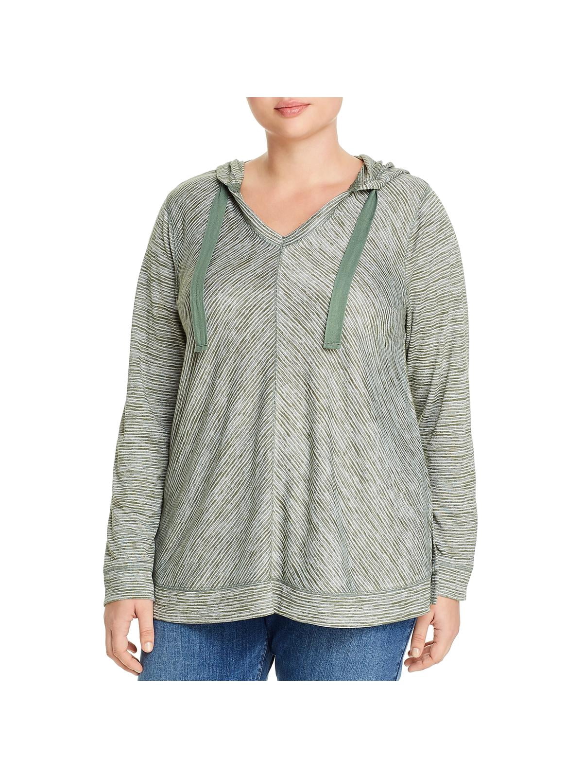Cupio Blush Womens Plus V Neck Cozy 