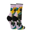 thumbnail image 2 of OoohYeah Women’s Funny Crew Socks Novelty Cute Cotton Socks, Norman Rockwell, Spooners, 2 of 3