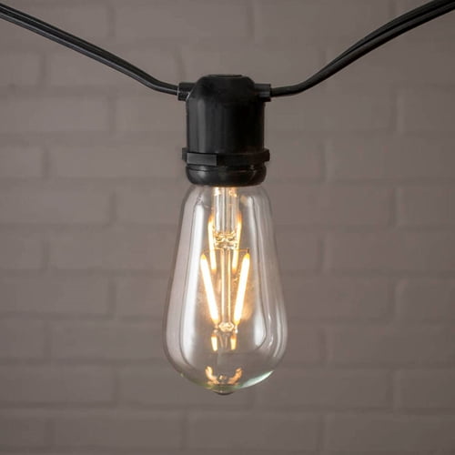 Commercial String Lights Commercial Edison String Lights ST58 Dimmable