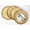 Natural, variant on Fennco Styles Rustic Jute Border Handwoven Placemats 15" Round, Set of 4 - Natural Braided Table Mats for Home, Dining Room Décor, Banquets, Holidays, Family Gatherings and Special Occasion
