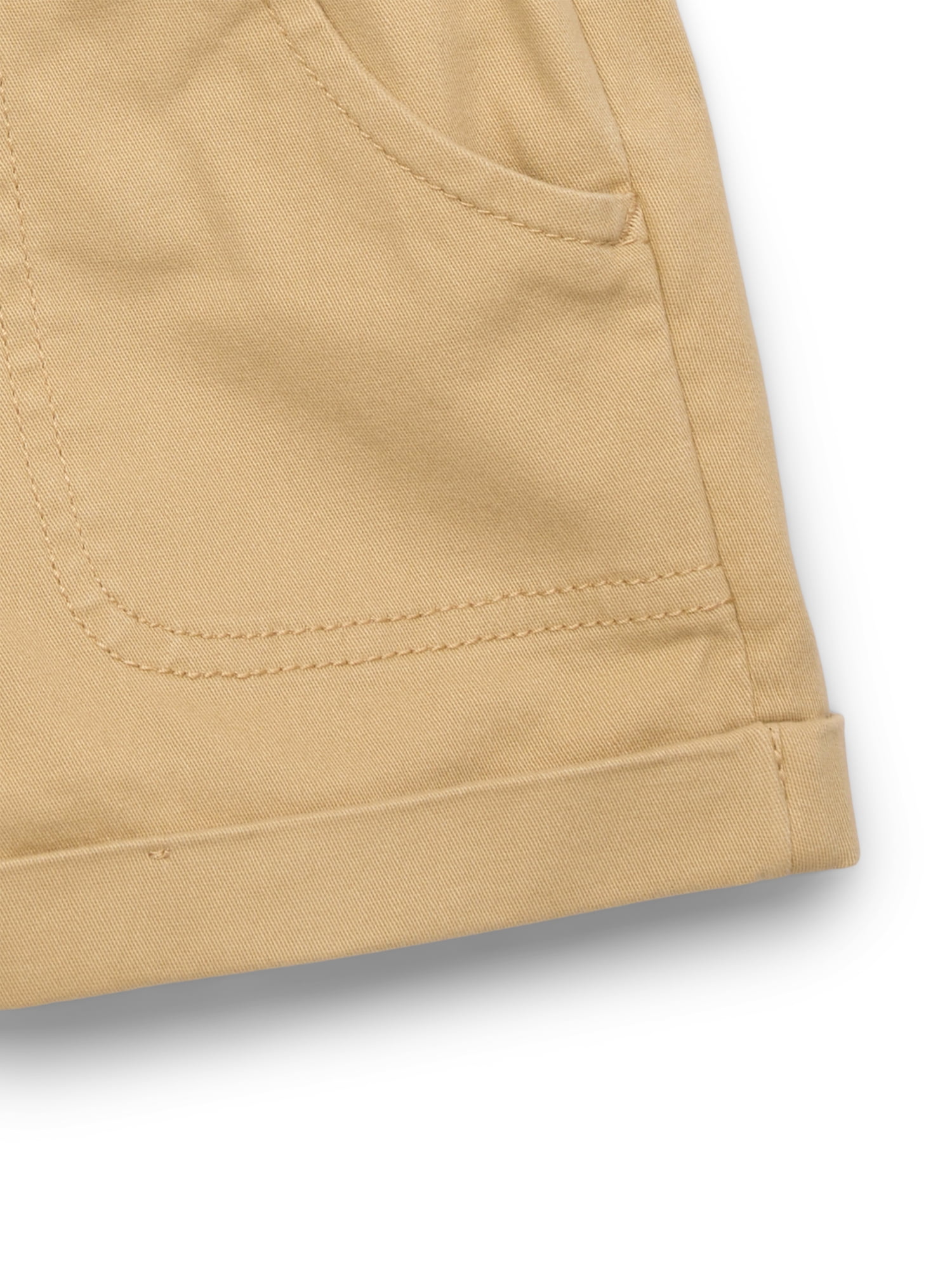 Wonder Nation Girls Pull-On Shorts, Sizes 4/5-18 & Plus